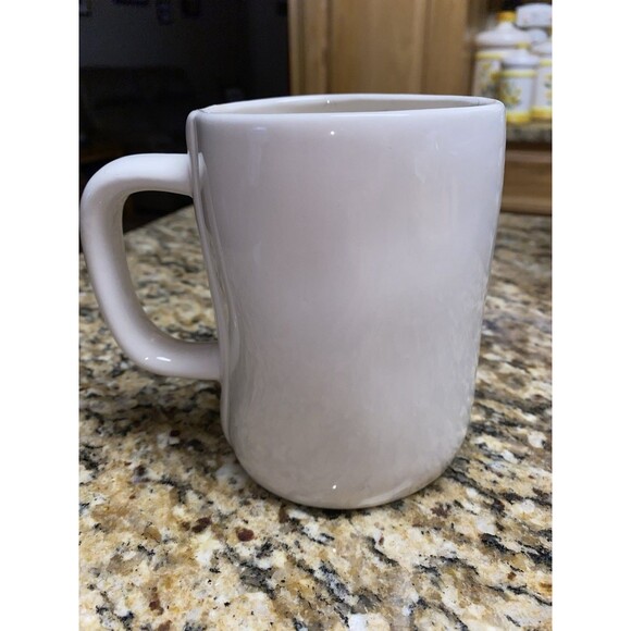 Rae Dunn " MOM " White Coffee MUG by Magenta, Artisan Collection - Picture 2 of 4